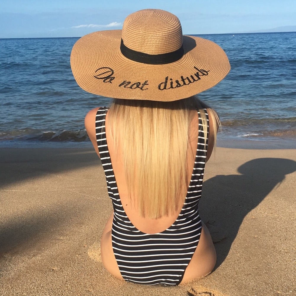 Embroidered Sunhat